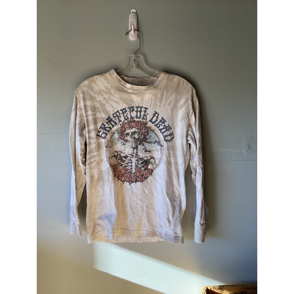 Abercrombie & Fitch Grateful Dead Tie Dye Long Sleeve Relaxed Graphic Tee XS